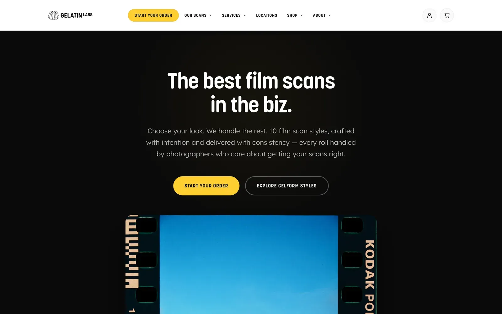Gelatin Labs: scans