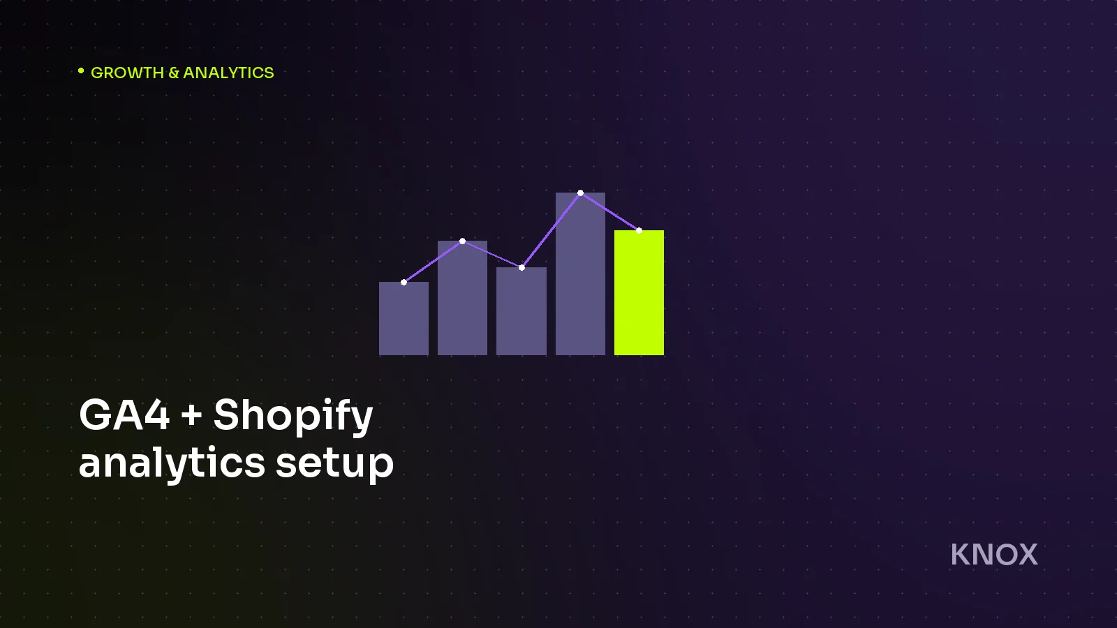 GA4 and Shopify analytics setup