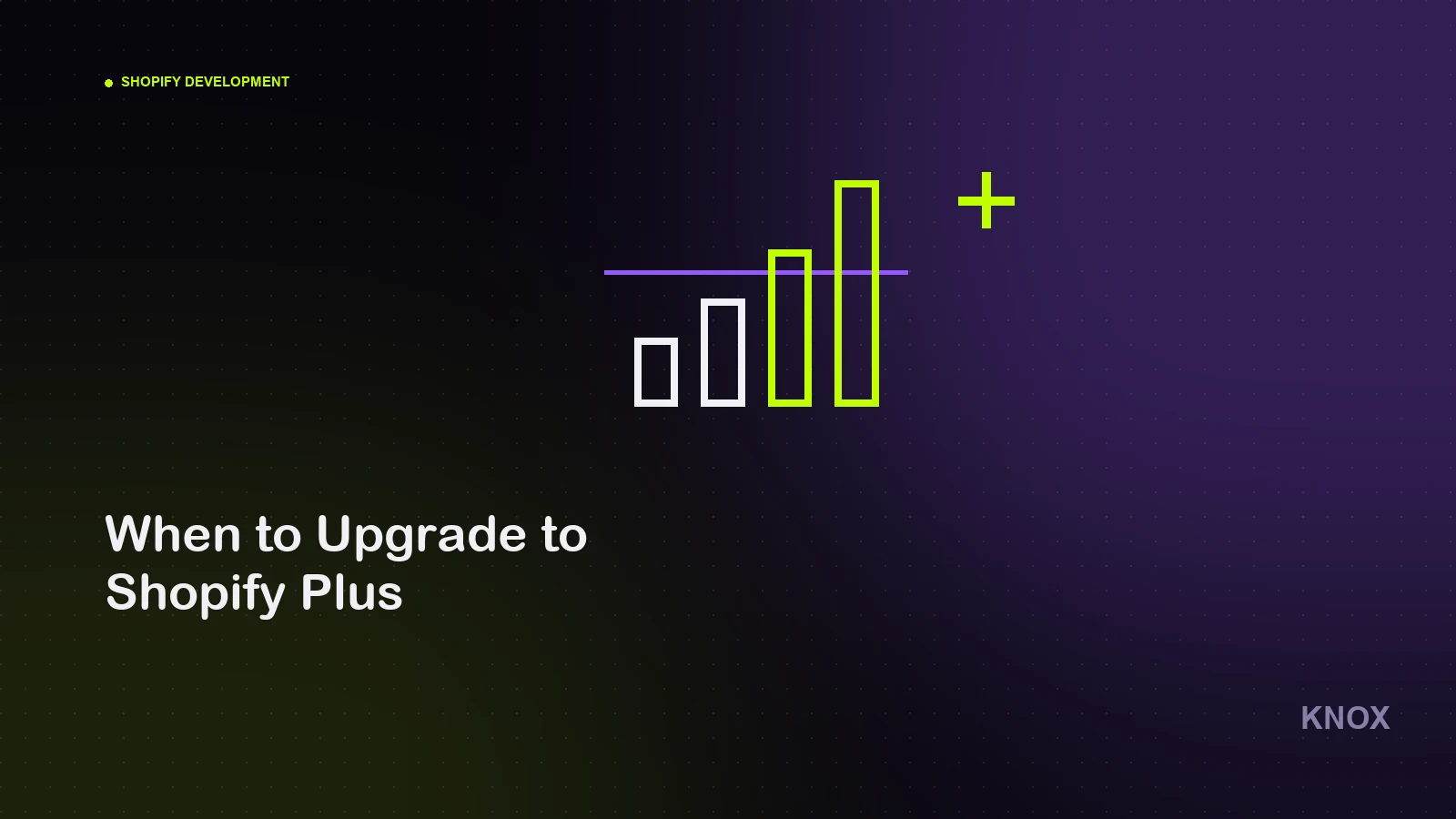When to upgrade to Shopify Plus
