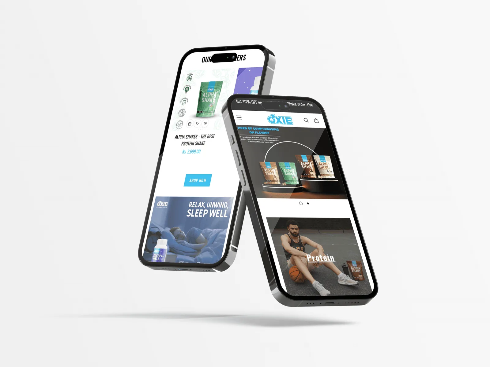 Oxie Nutrition screen 1