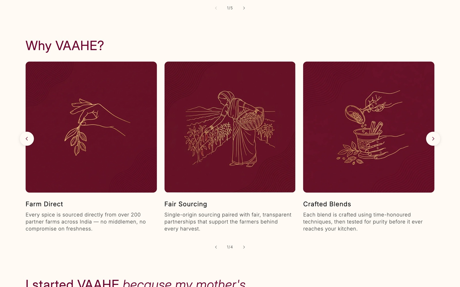 Vaahe screen 2