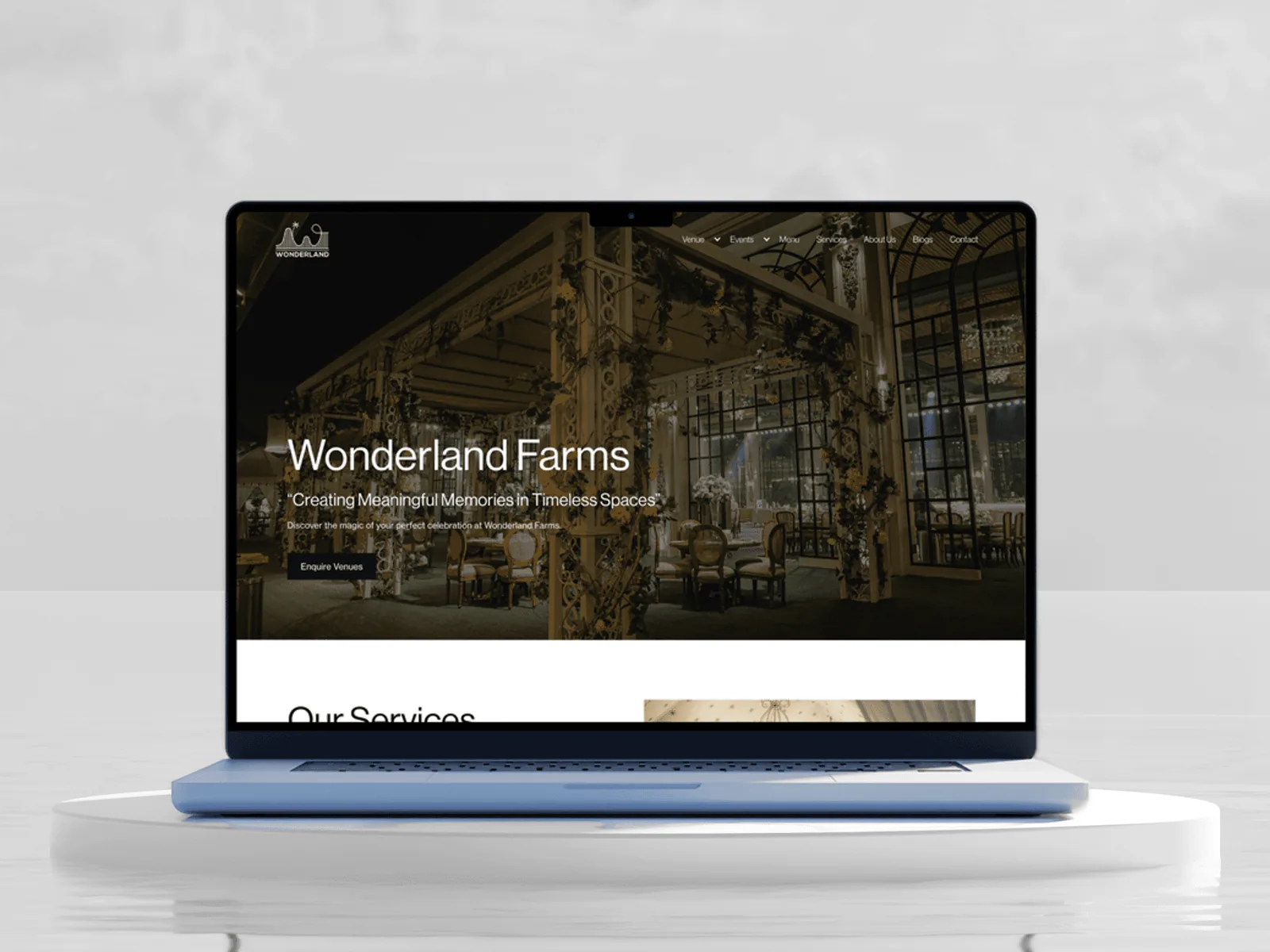 Wonderland Farms homepage