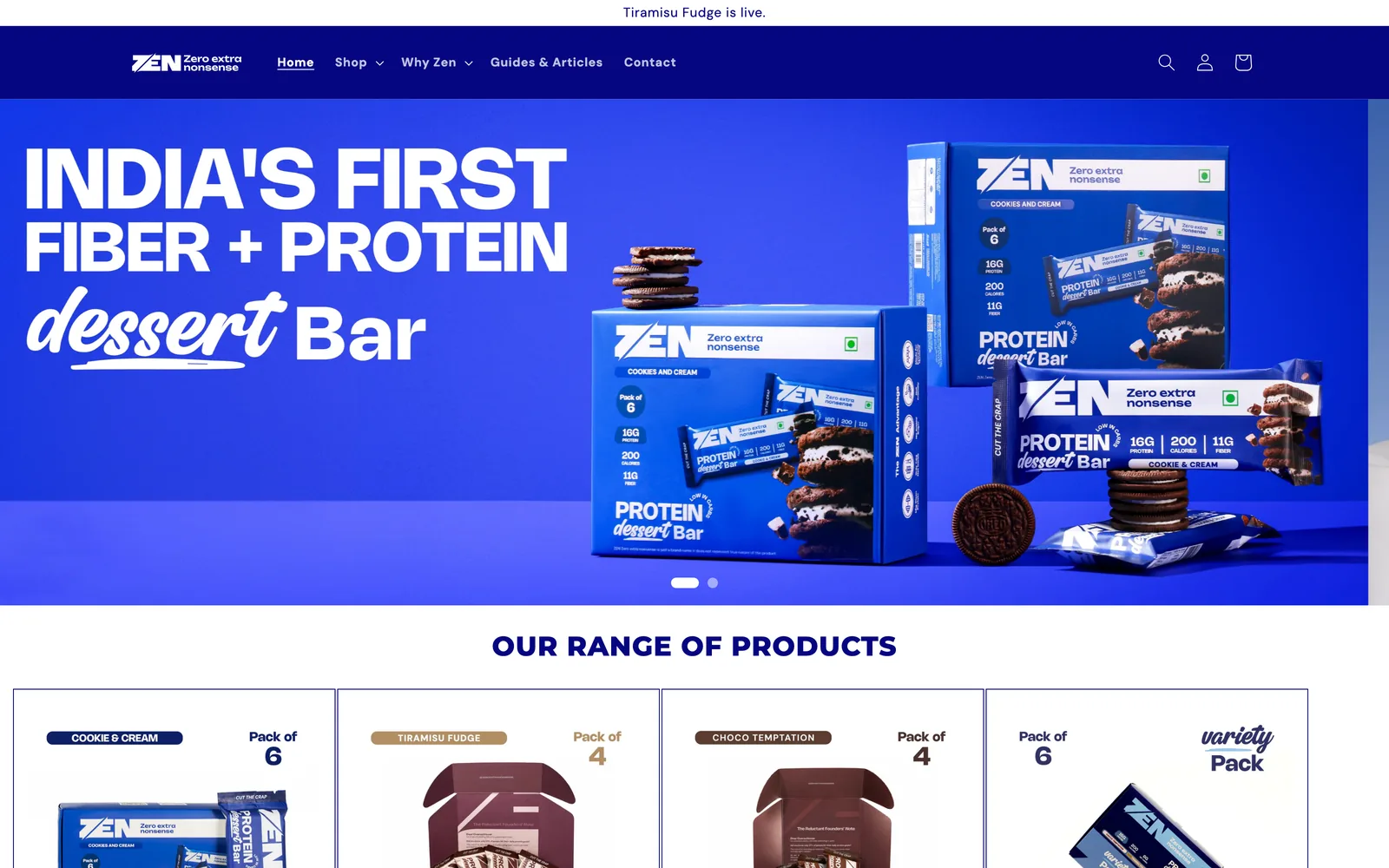 Zen homepage